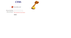 Desktop Screenshot of cims.coinstar.com