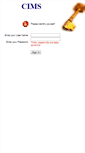 Mobile Screenshot of cims.coinstar.com