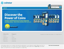 Tablet Screenshot of coinstar.ie